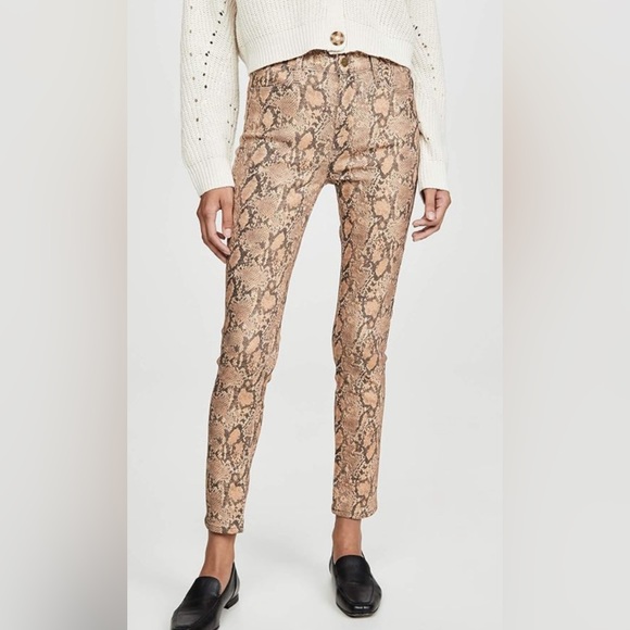 FRAME Denim Le High Skinny Crop Jeans Sz 28 - Picture 1 of 4